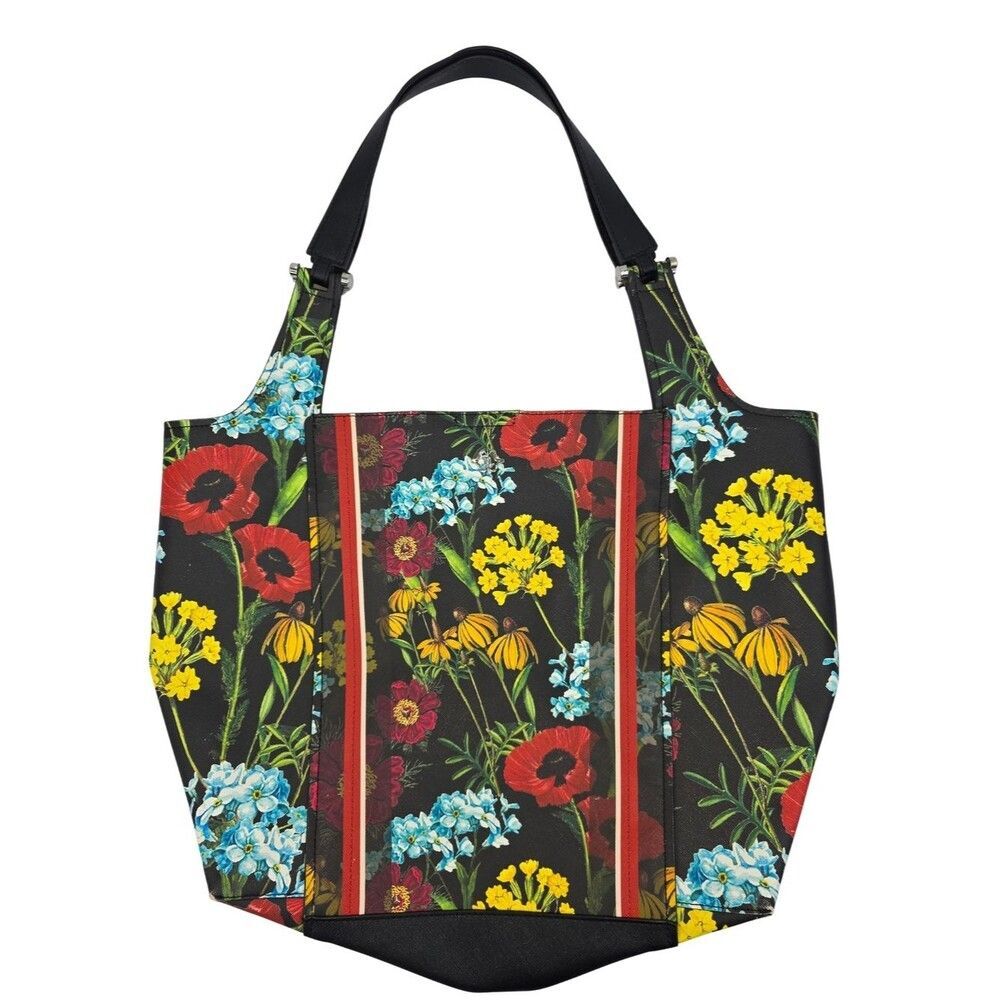 Nanette Lepore Athena Floral L Shoulder Bag Tote *AL